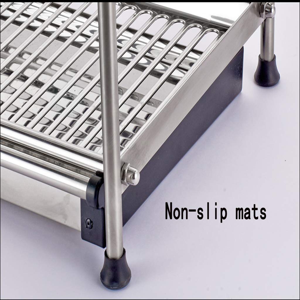 Generisch Dieser Abtropfkorb für Geschirr und Besteck aus Edelstahl 304 ist multifunktional und dient gleichzeitig als Küchenabtropfkorb (B155) ().