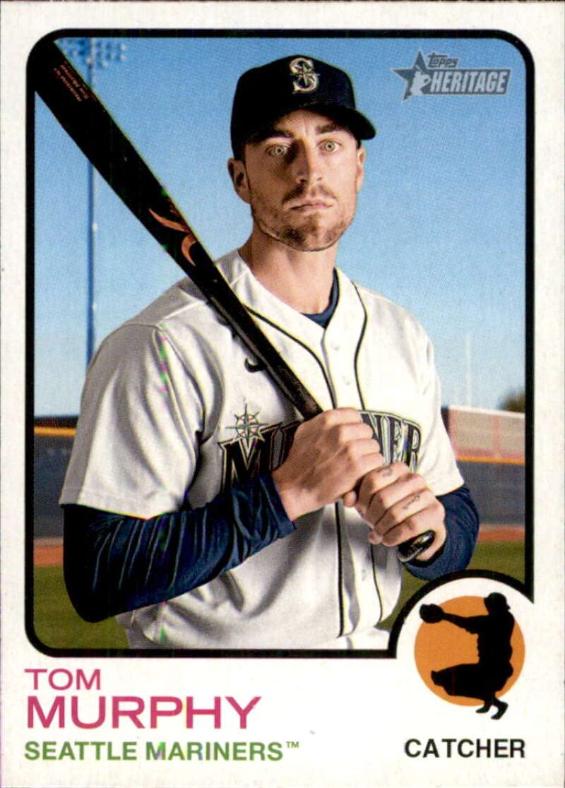 Amazon.com: 2022 Topps Heritage #134 Tom Murphy NM-MT Seattle