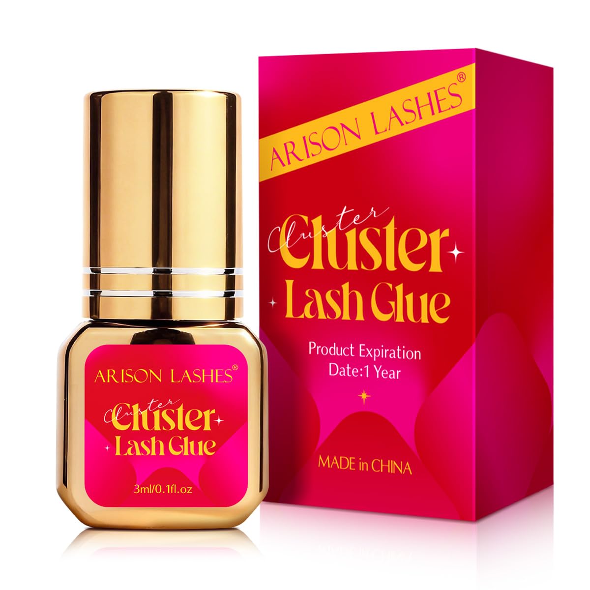 Sensitive Lash Cluster Glue - Long Lasting Eyelash Adhesive