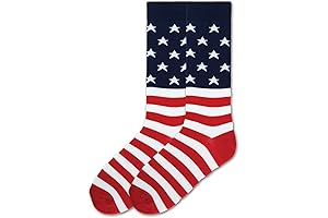 Stars & Stripes Crew Socks: The Coolest Casual Wear to Showcase Your American Spirit