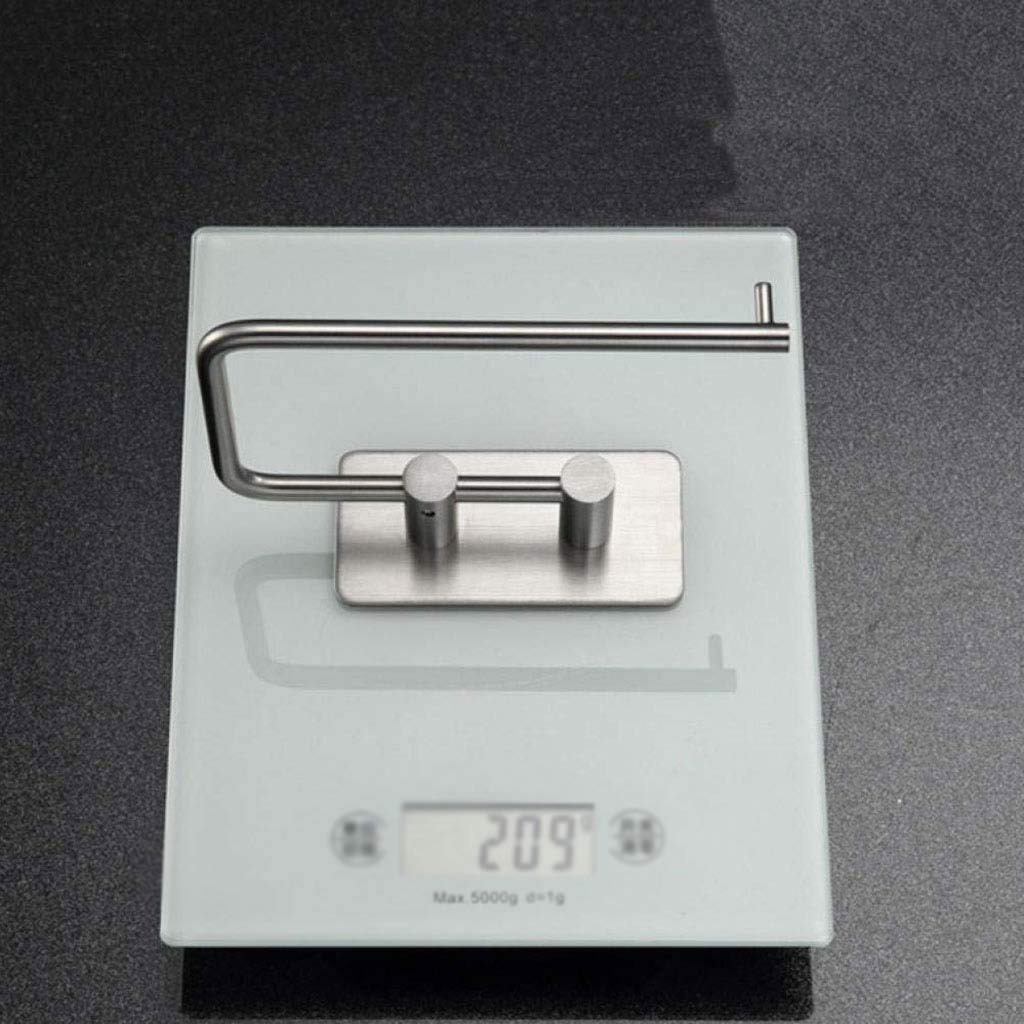 A Parete Supporto di Carta igienica, autoadesiva Supporto di Carta igienica for Bagno Cucina a Parete in Acciaio Inox Servizi igienici Bagno Supporto di Carta