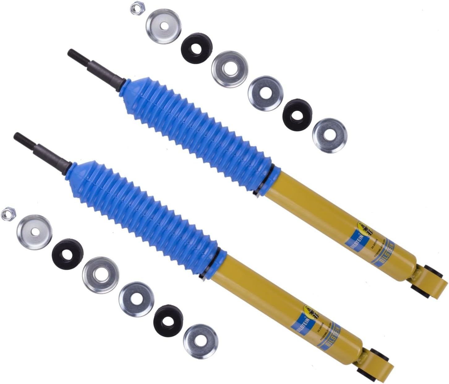 Bilstein 4600 Series Set of Front & Rear Monotube Shocks fits 2001 2007 Sequoia without Self-Leveling or Electronic Suspension | TrendsAuto Decal | 24-185387 24-241656