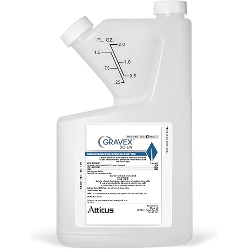 Atticus Gravex 20 EW (16 oz) Fungicide (Compare to Eagle 20EW) - Myclobutanil Systemic Fungus Control for Lawns, Landscapes, and Greenhouses