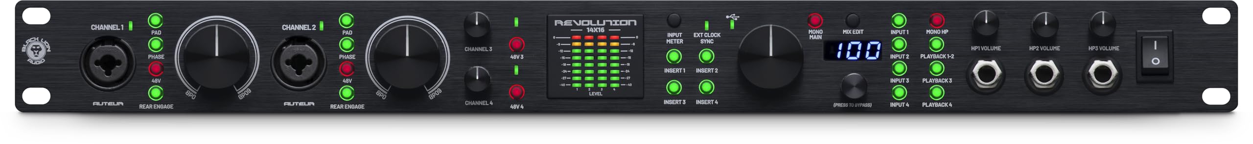 Black Lion Audio Revolution 14x16 - Interfaccia USB