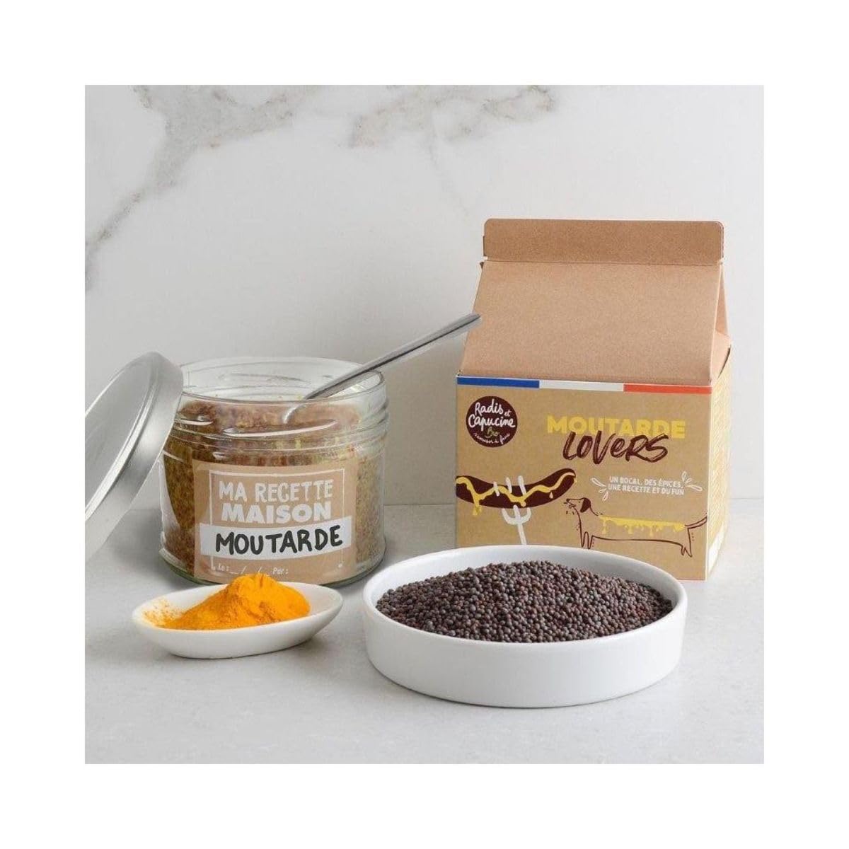 Kit Moutarde Bio à fabriquer soi-même