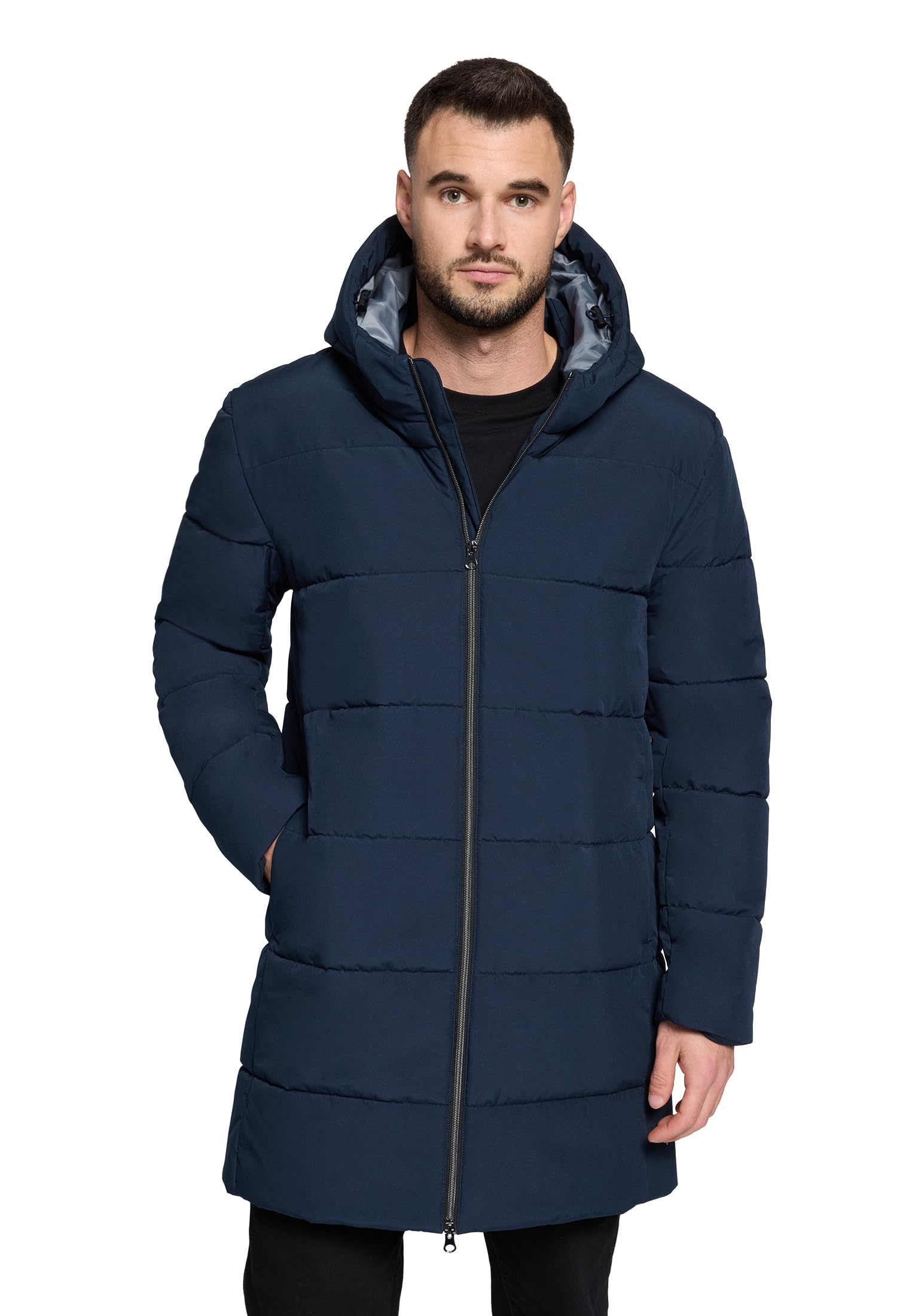 VOICE leichte Winterjacke Herren mit Kapuze – Jacke, Wasserabweisend, Warmes Innenfutter