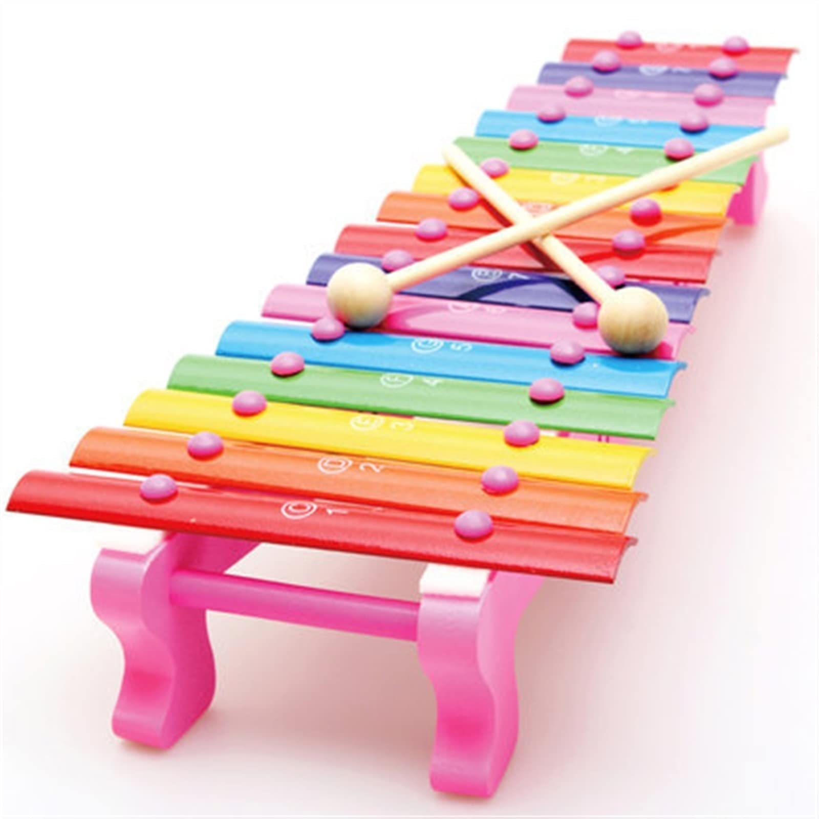 Percussão Musical 15 Toni Bussare Piano Foglio Di Alluminio Xilofono Bussare A Mano Piastra In Alluminio Pianoforte Strumento A Percussione Strumenti Didattici Musicali Xilofoni