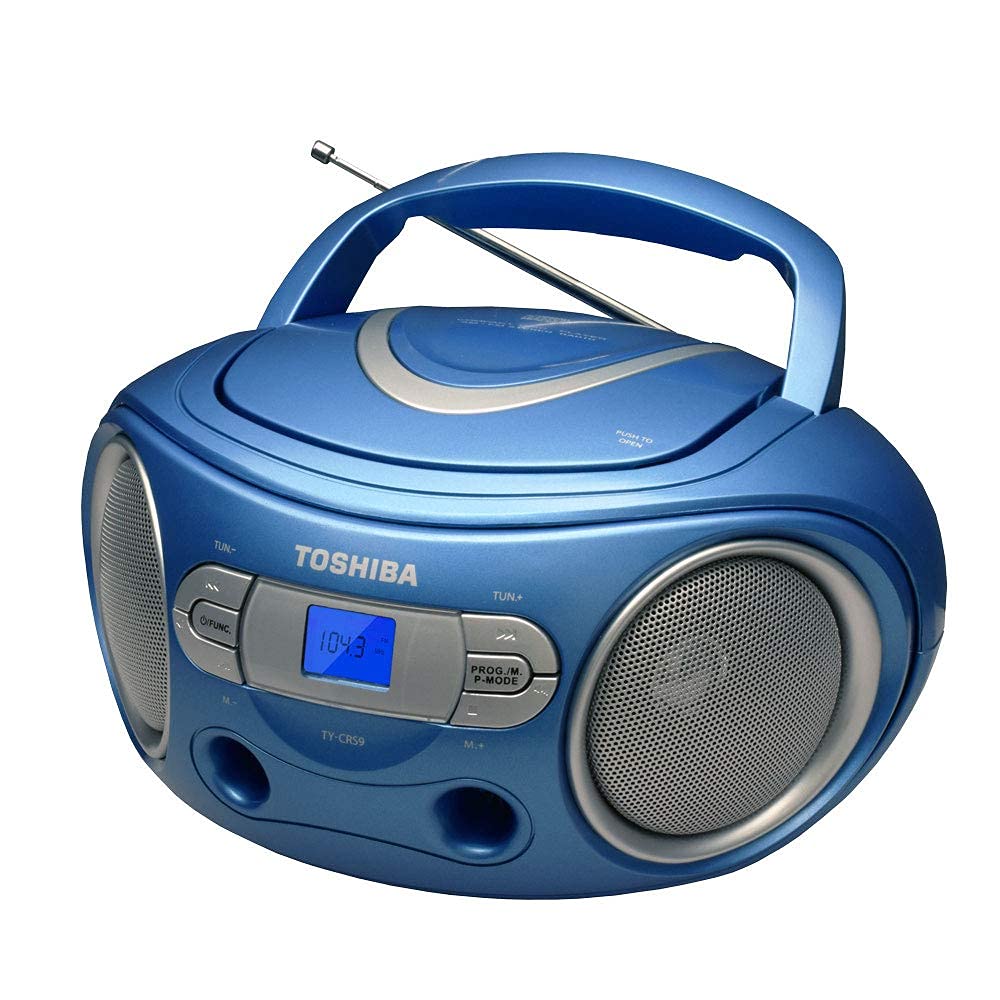 Toshiba TY-CRS9(L) Portable CD Boombox with Am/FM Stereo and Aux