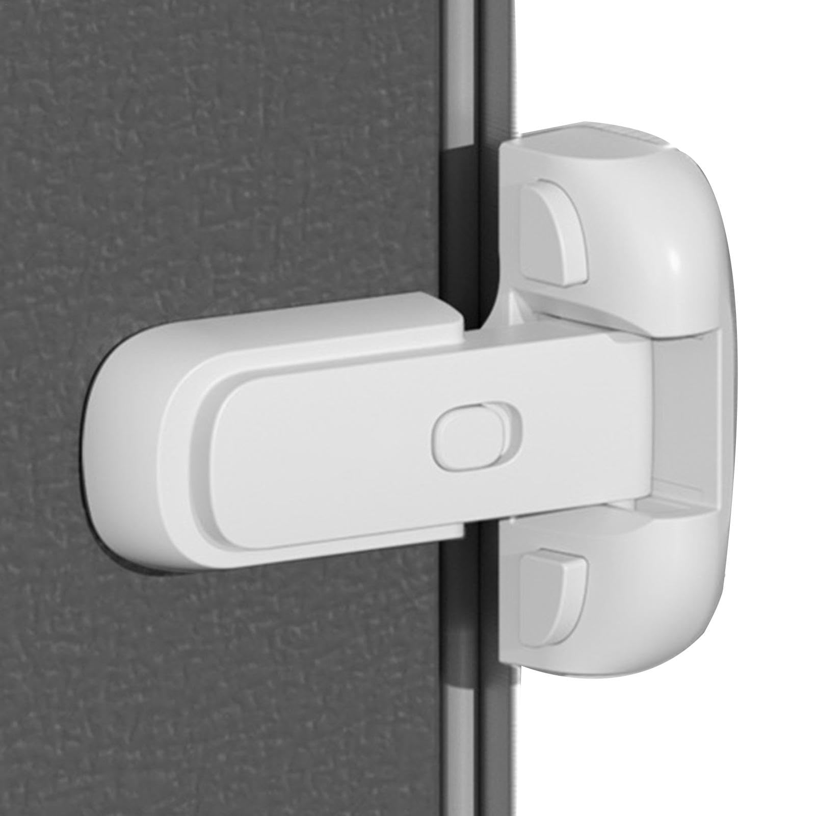 Generic Refrigerator Lock - Safety Adhesive Freezer Door Latch, Protect Freezer for Kids, 3 Years - 6