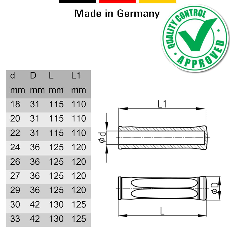 Maniglie Sostitutive Carriola 26mm 2 Maniglie Per Carriola - Foto 5