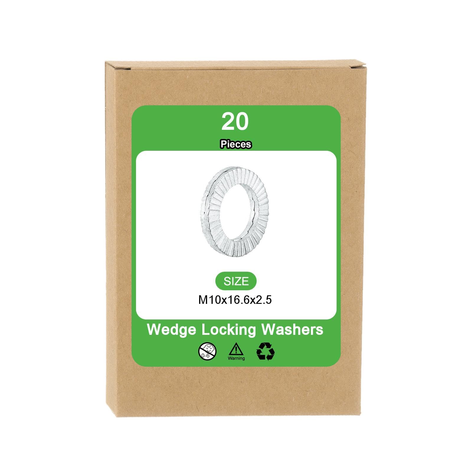 Manganese Steel Wedge Washers - Vibration Resistant -7