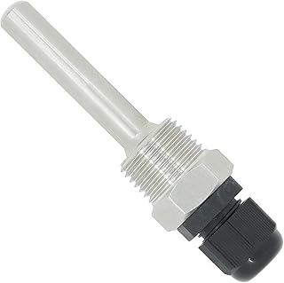 10mm ⌀ - 1/2 inch Homebrew thermowell weldless Stainless Steel 304 for Beer fermenter Boiler Thermometer Homebrew thermocouple Thermostat Immersion 30 50 100 150 200 300 400 500mm (50mm)