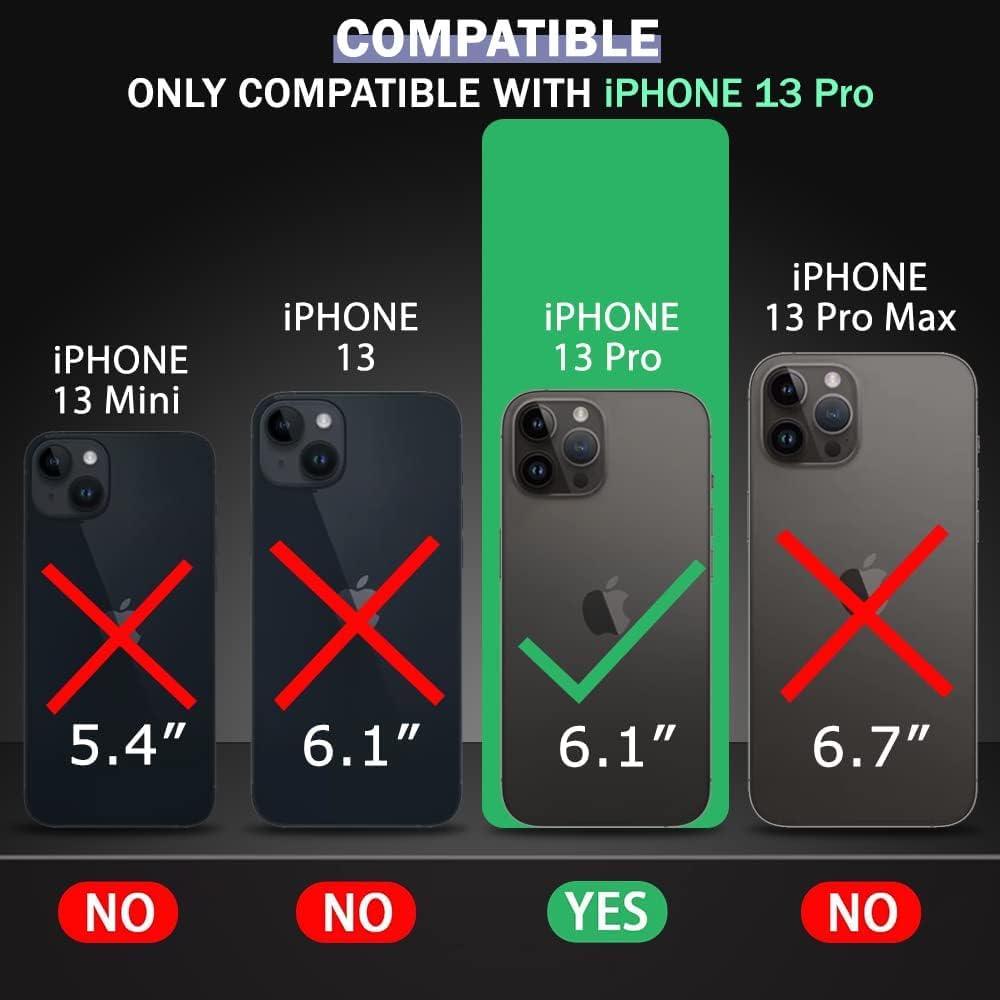Compatible with iPhone 13 Pro | Premium Textured Microfiber Candy Protective Case | Shock-Absorbing Back Cover with Enhanced Camera Guard (Black) — Amazon image 2
