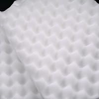 Vista 4 de EORTA 2 almohadillas de esponja para moldear fondant, pasta de goma de azúcar y flores, bandeja de espuma para modelar, esponja ondulada