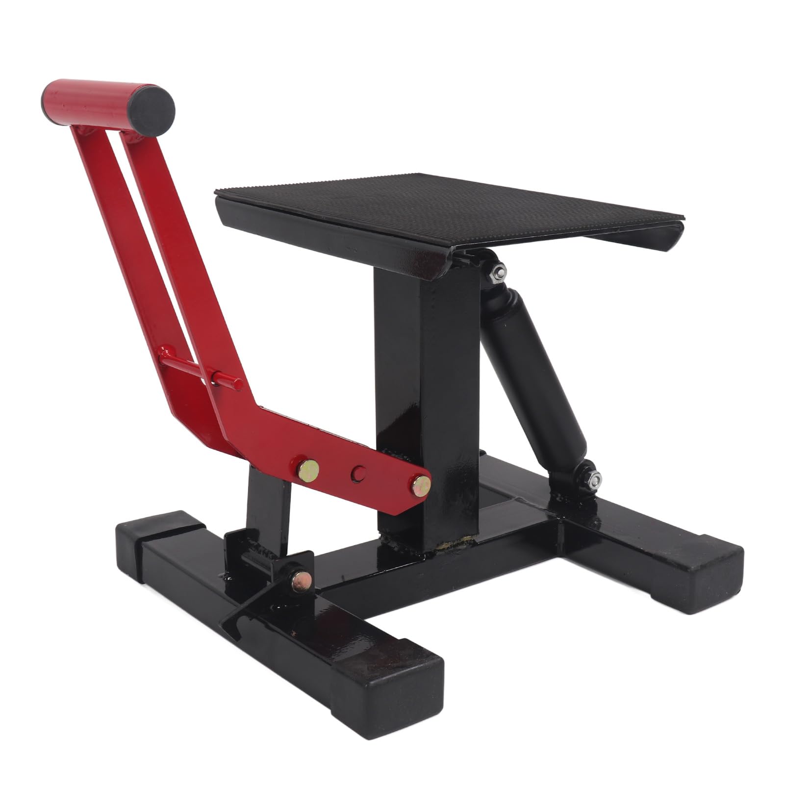 ViaGasaFamido Plataforma Elevadora de Acero, Diseño Ergonómico de Pedal, Ajustable para Vehículos Al Aire Libre, Ideal para Garajes y Talleres