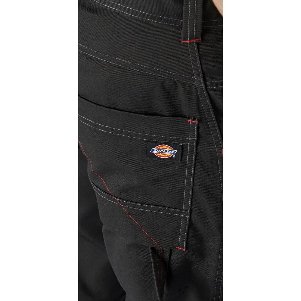 Dickies Redhawk Pro Poliesterowe Męskie Czarne Spodnie Outdoorowe