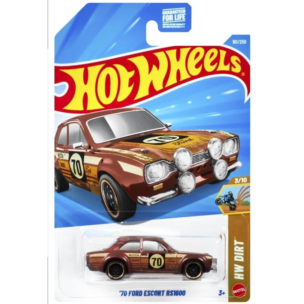 Hot Wheels Tekli Arabalar 70 Ford Escort RS1600 - JJK08 (KISA KART)