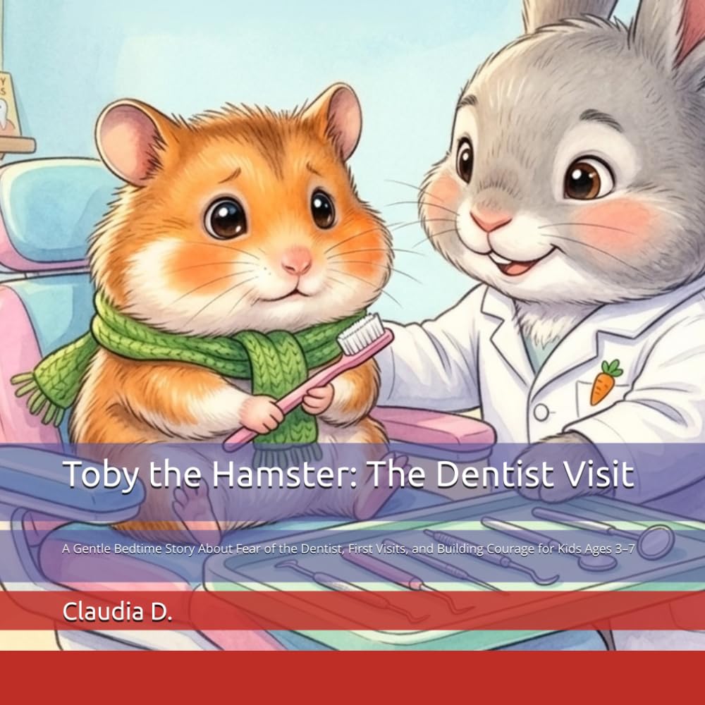 Toby the Hamster: The Dentist Visit: A Gentle Bedtime Story About Fear of the Dentist, First Visits, and Building Courage for Kids Ages 3–7