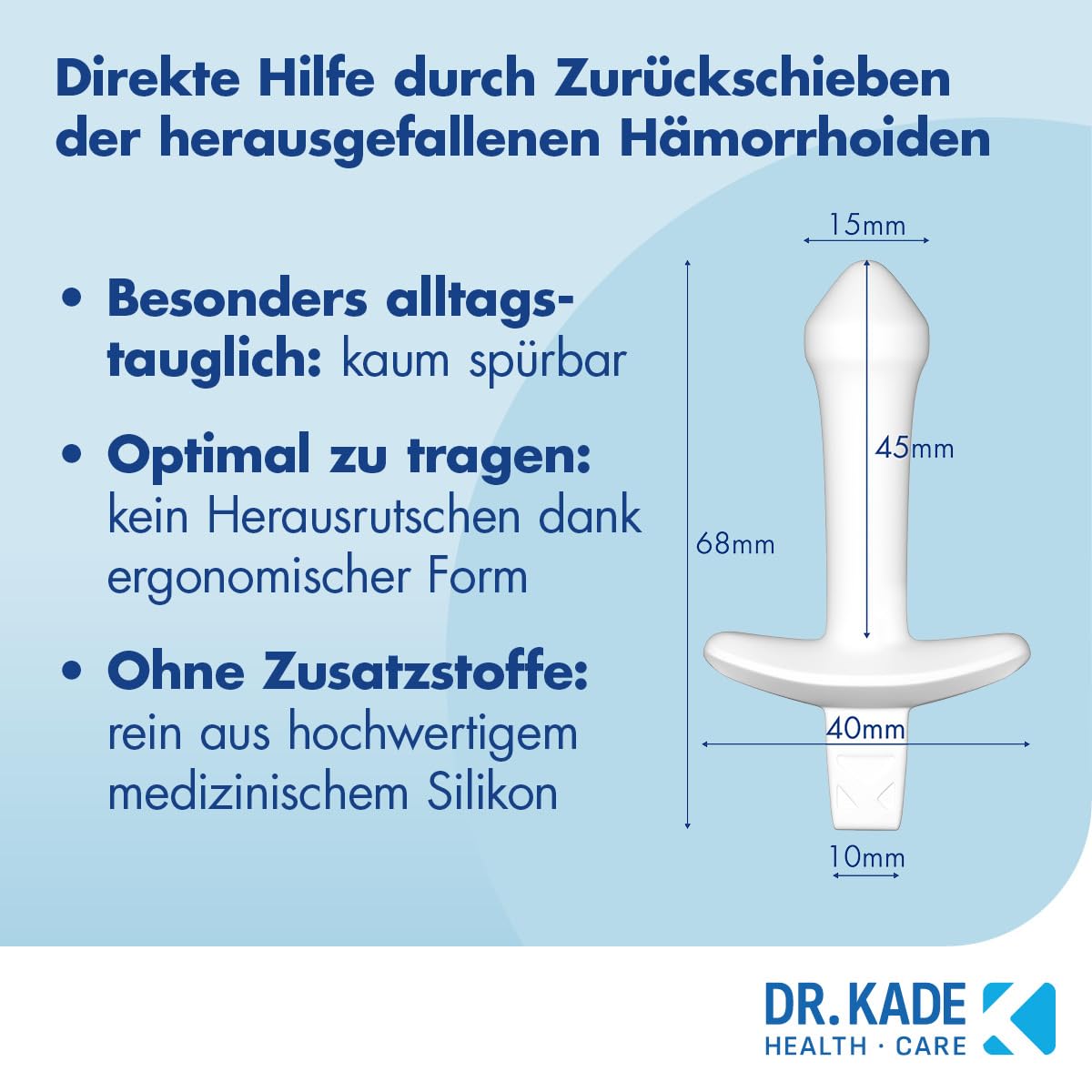 POSTERICARE® Hämorrhoiden-Stick bei äußeren Hämorrhoiden (hervorfallende Hämorrhoiden Grad II-III)