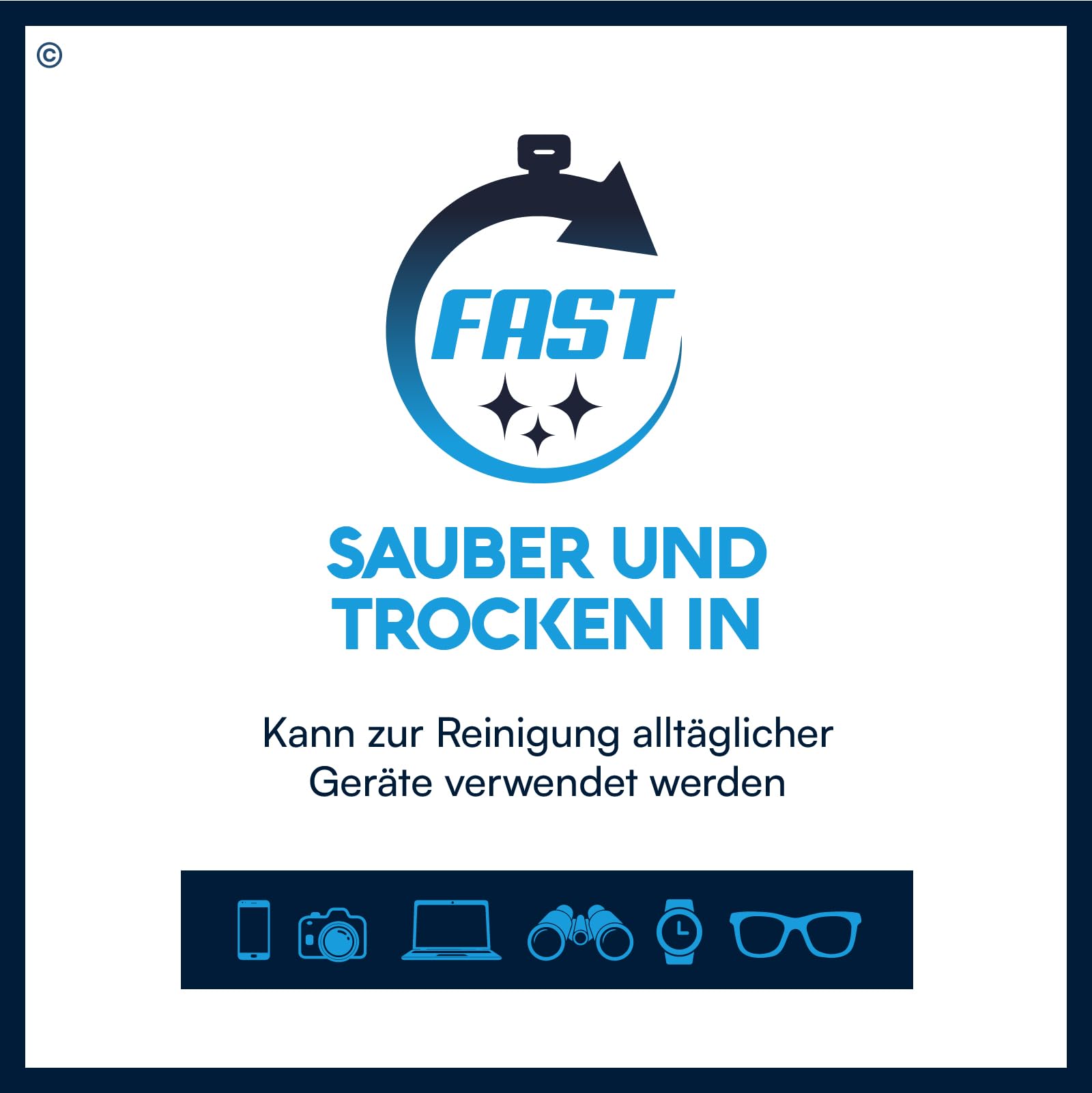 100 Reinigungstücher für Hörgeräte Reinigung Reinigungsmittel Roll-Up Udiclean Wiederverschließbaren Feuchtigkeitssparenden - Spender Maxi Widerstandsfähige Tücher Reinigungsfett Schmutz