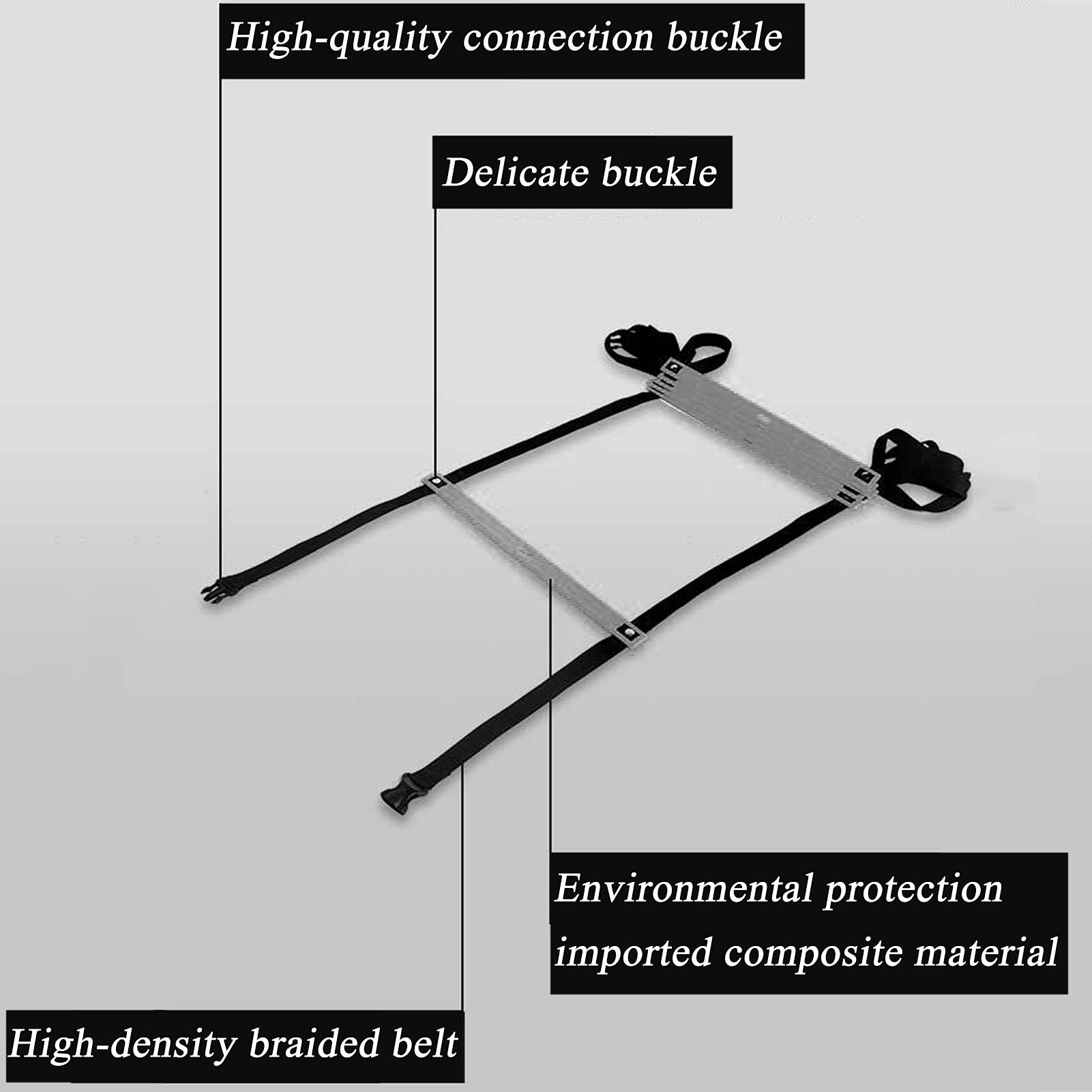 Échelle D'agilité Fixe Pour Entraînement De Vitesse – Plusieurs Modèles, Avec Sac De Rangement