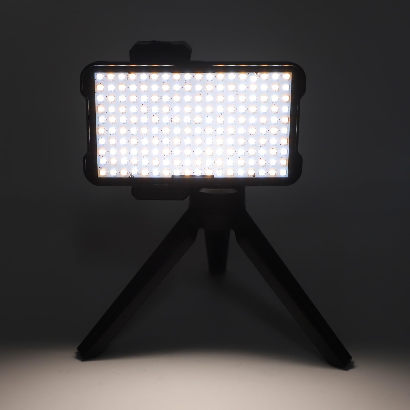 Sonew Reduzca la Luz de Relleno de Tatuaje Reflejada con Batería Incorporada y Temperatura Ajustable Filtro de Lente CPL de 52 Mm para Luz de Relleno de Fotografía de Tatuajes