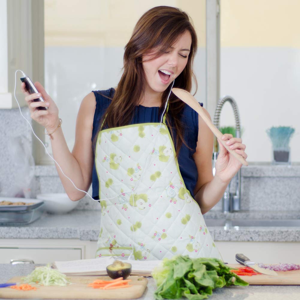 Set 8 Utensili Da Cucina In Bambù - Spatole E Cucchiai Per Pentole Antiaderenti, Naturali E Sicuri - Foto 2