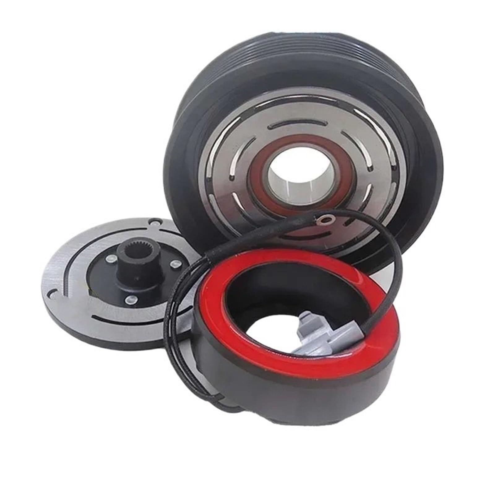 Kwez One Color Ac Compressor Clutch Kit Fit For Toyota Hilux Fit For Vigo Pickup 88310-71062 88320-0K341 88310-0K113 7Pk 120Mm A/C Ac Compressor Clutch Pulley