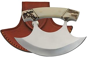 Szco Supplies 5.5" Stag Handle Ulu Knife: The Ultimate Culinary Multi-Tool