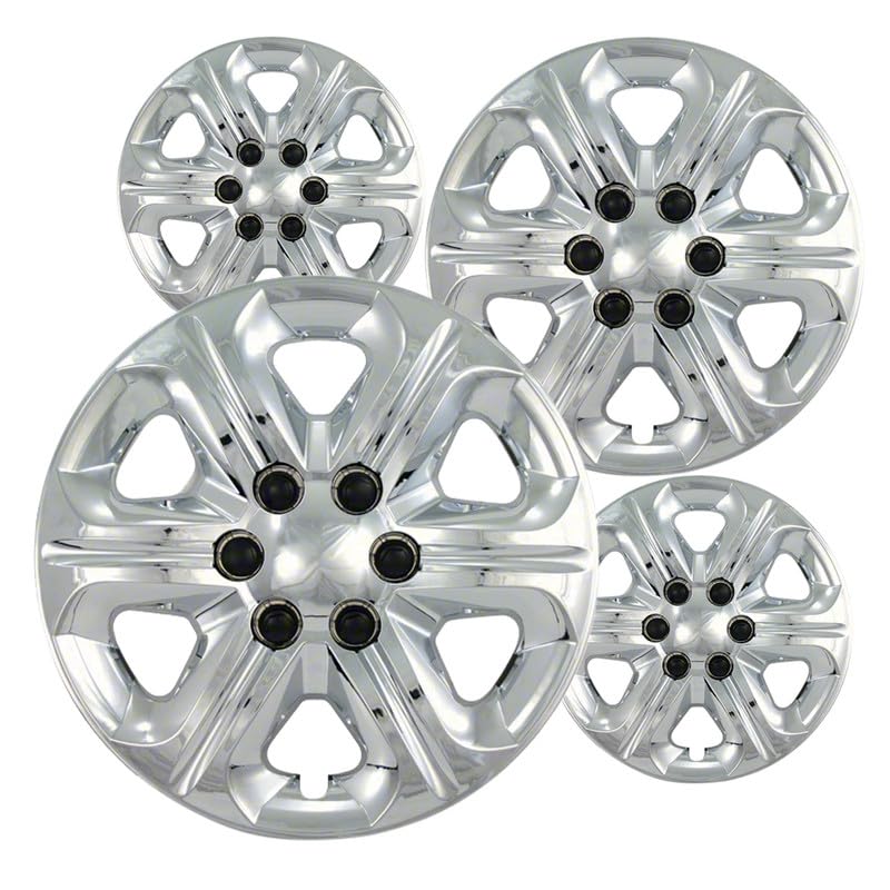 Amazon.com: Fuel Rider 17 inch Chrome ABS Hubcap Wheel Covers