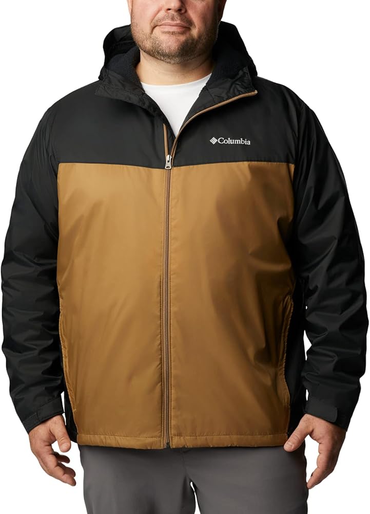 Columbia mens fleece lined rain jacket Clearance