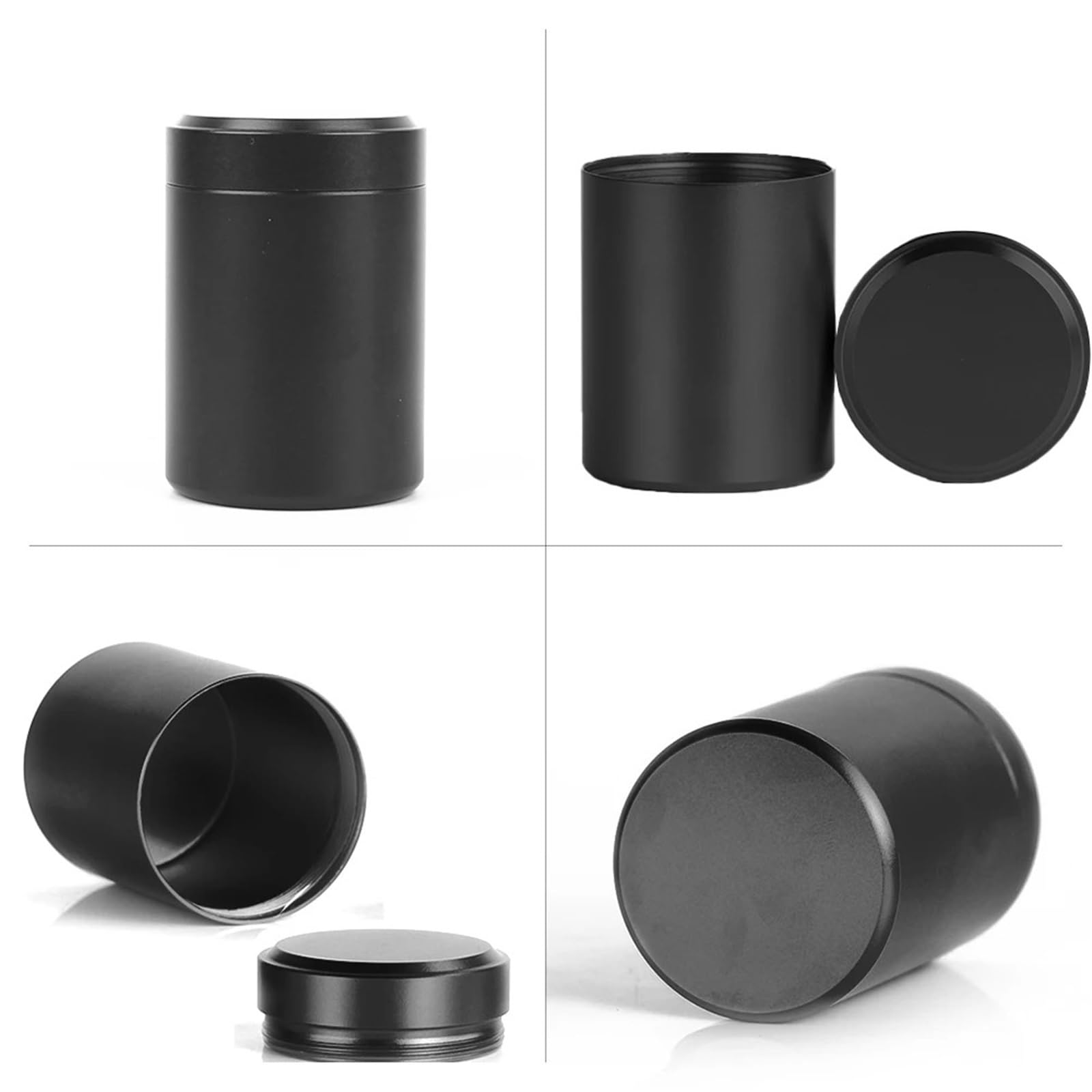 Barattoli per Candele 10 Pezzi Portatili Multiuso Rotondi Mini Sigillo in Metallo lattina for tè Candela barattoli di Caramelle aromaterapia(Color 5)