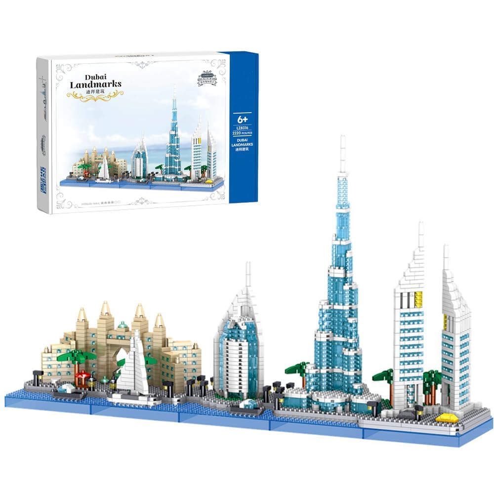 Paris City Skyline Building Kit – 3680 PCS Adult Collectible 3D Block Set | Eiffel Tower, Arc de Triomphe, Louvre & More | Mirco Mini Bricks (8316)