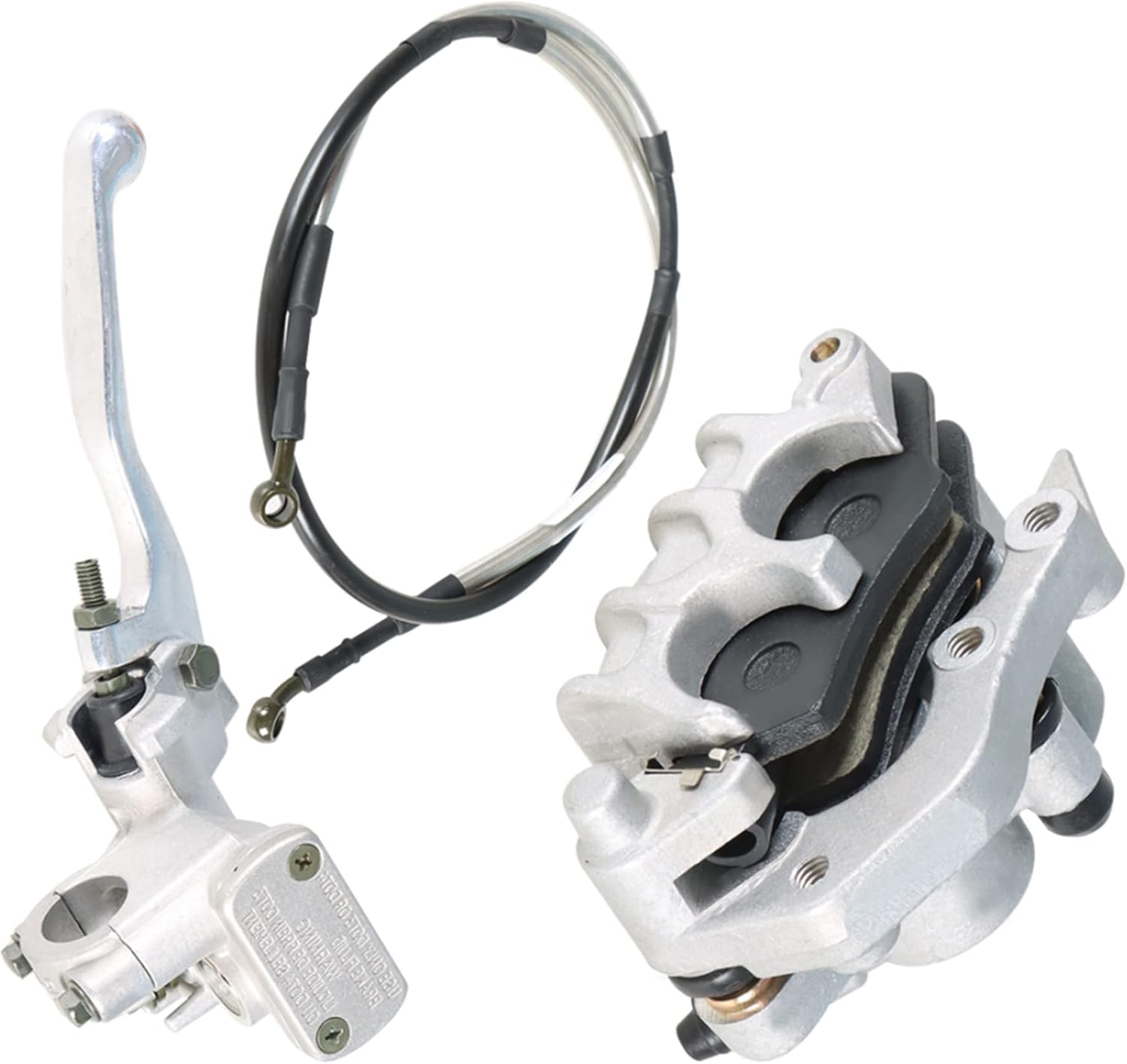 GXYWADY Brake Caliper 45150-MEN-006 45510-KRN-305 Hose Master Cylinder Front Replacement for Honda CRF 250R 450R 04-20