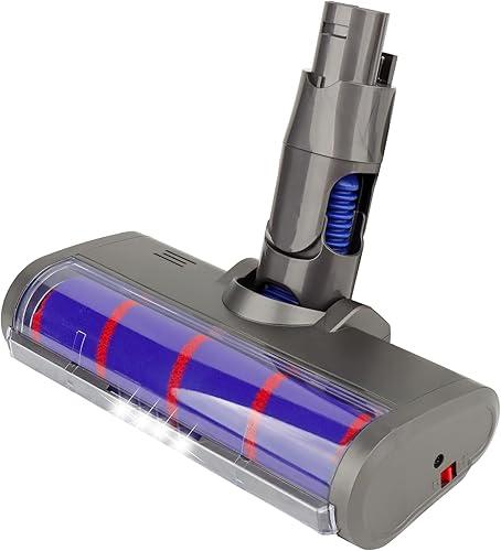 Cabezal limpiador de rodillo suave de repuesto compatible con Dyson V6, DC58, DC59, DC61, DC62, DC74, aspiradora inalámbrica, accesorio de piso duro