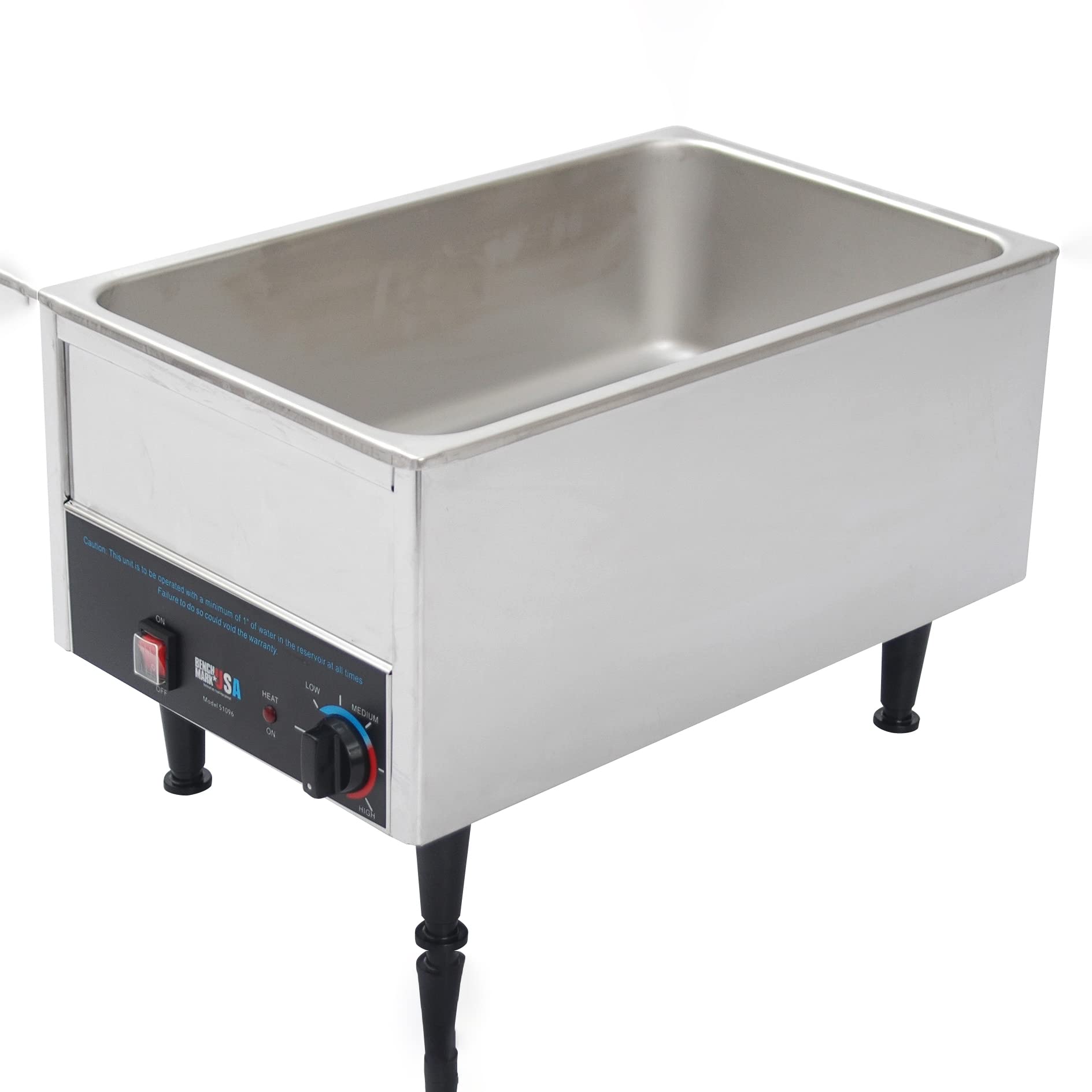 Benchmark 51096 Food Warmer, 21" Width x 12-1/2" Height x 13" Depth