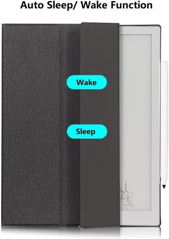 Case for Onyx Boox Note X Note5+ 10.3'' Magnetic Tri-fold Lightweight Protective Case for Boox Nova Air C/S 7.8'' Leaf 7 inch (Color : Black, Size : BOOX Nova Air C/S 7.8)