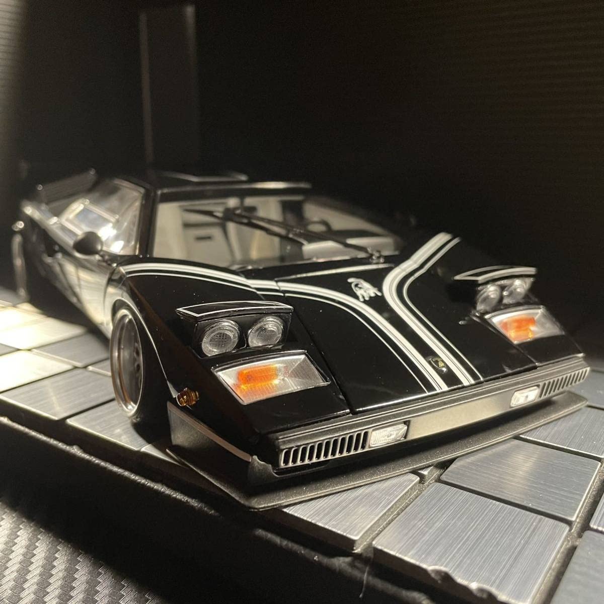 京商 1/18 ランボルギーニ カウンタック LP500R (カスタム仕様