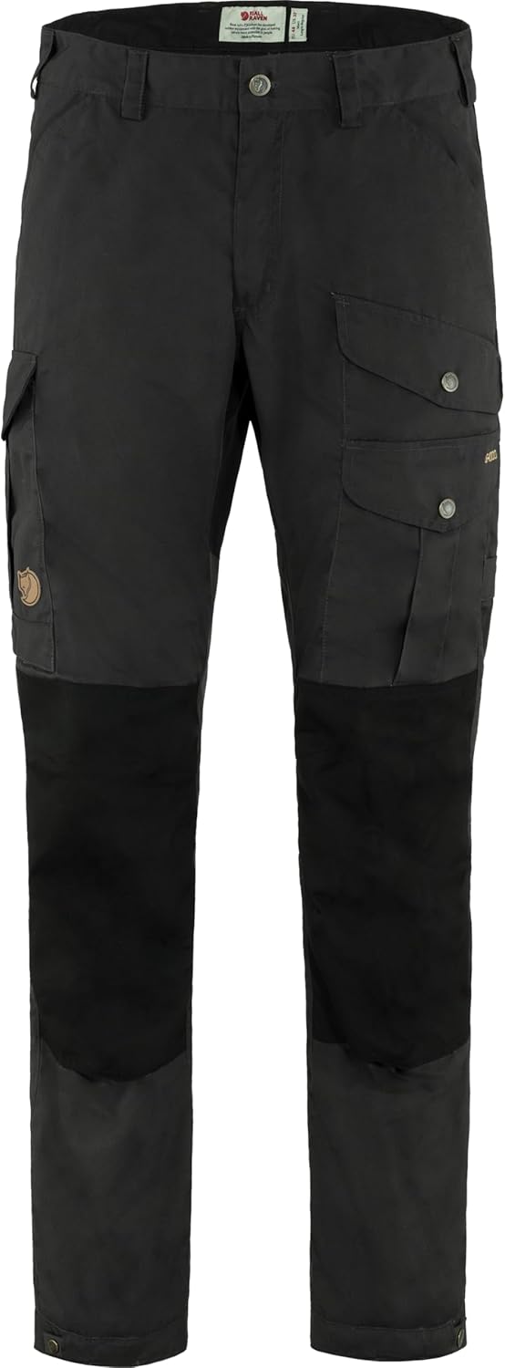 Fjällräven Vidda Pro Men's Trekking Trousers - Water Resistant, Wind Resistant Fabric, Reinforced Knees - Hiking, Trekking
