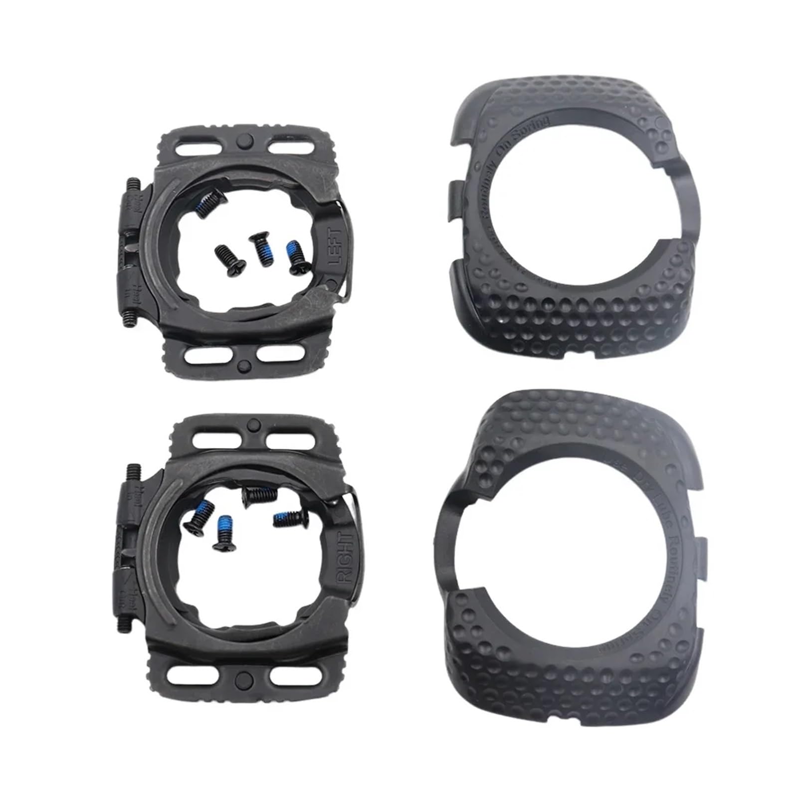 Tacchette per Pedali, Tacchetti per Bici 1 Paio di coperture protettive for Scarpe da Ciclismo a sgancio rapido, tacchette, copripedale autobloccante aerodinamico