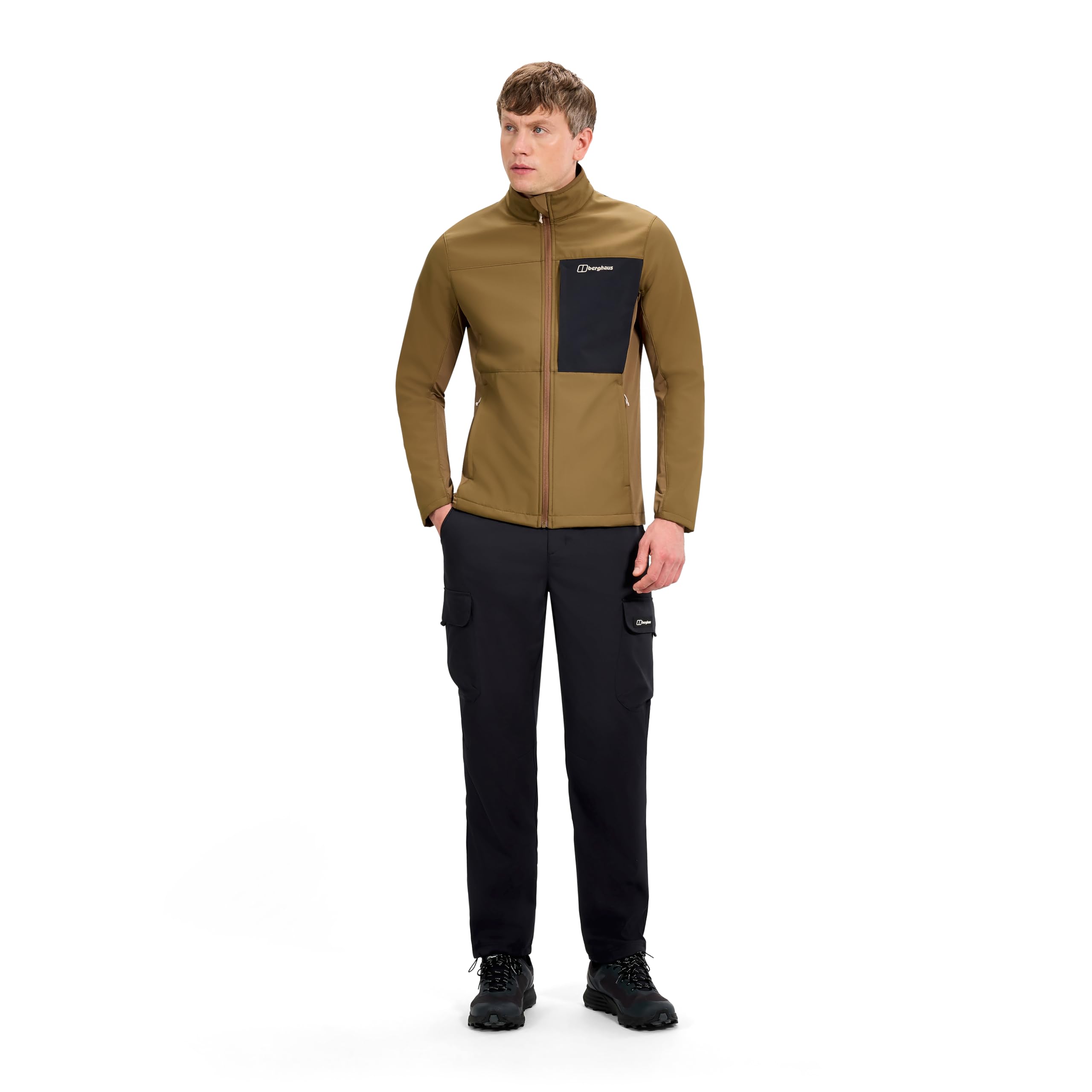Berghaus Ghlas 3.0 Softshell Water And Wind Resistant chaqueta Hombre (Pack de 1)