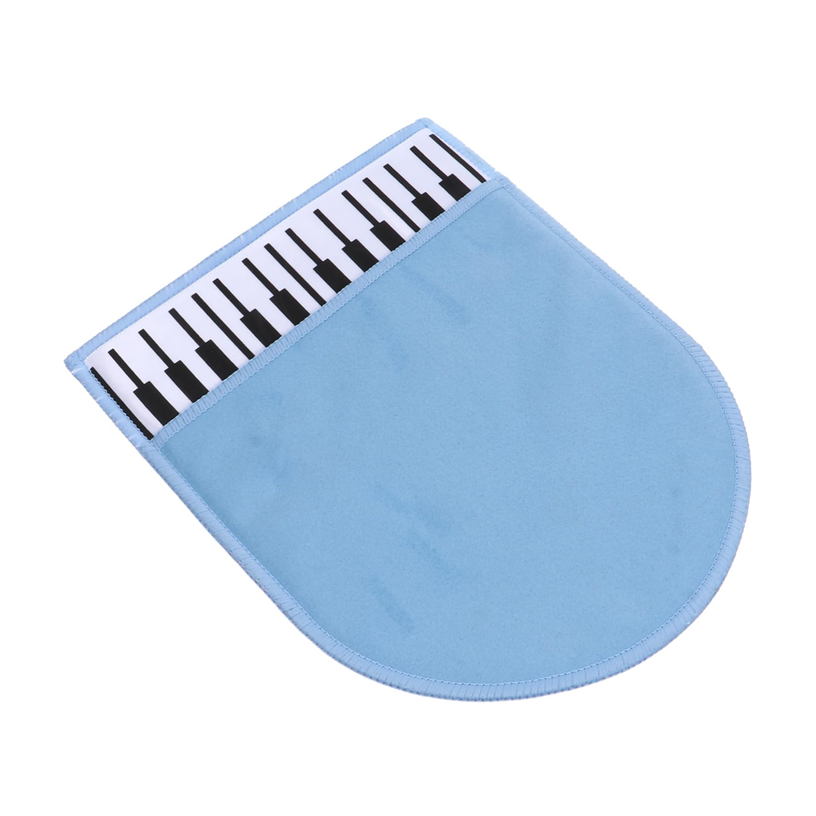 GOOHOCHY Piano Finish Cleaning 1pc Keyboard Piano Accessories Dust Wipe Musical Instrument Cleaning Supply Sky Blue
