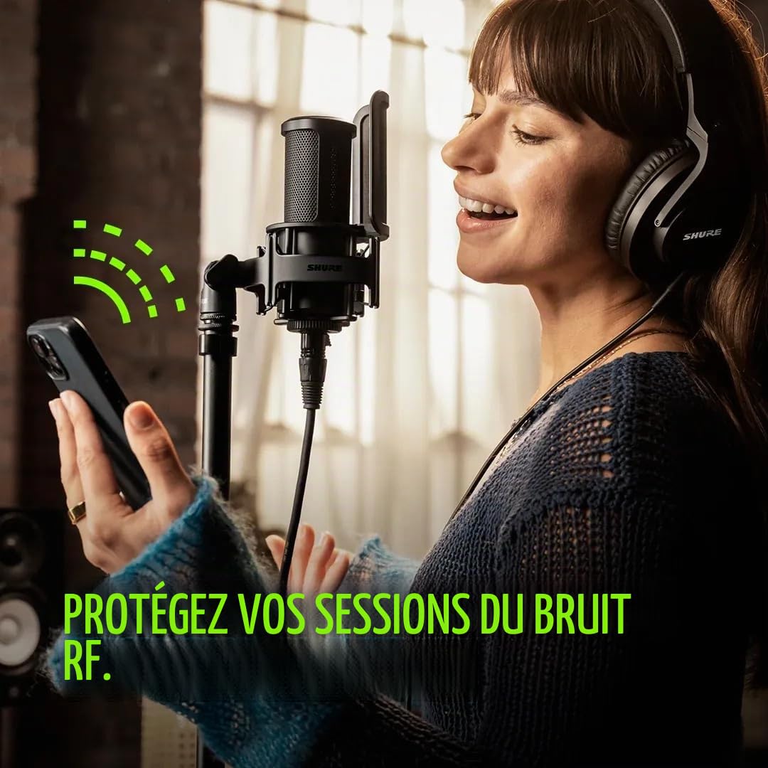 Shure SM4 Kit Microphone à Condensateur XLR de Studio pour Enregistrement