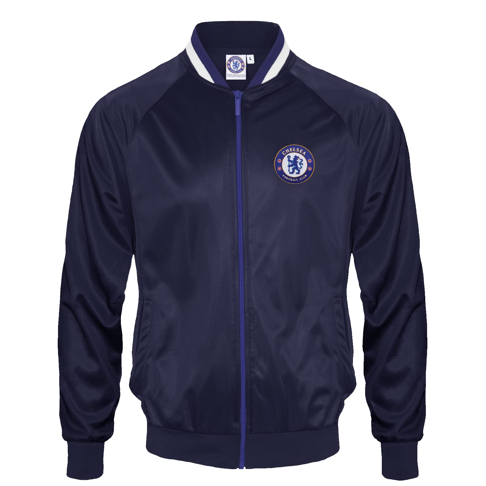 ChelseaChelsea Football Club Official Soccer Gift Mens Retro Track Top Jacket
