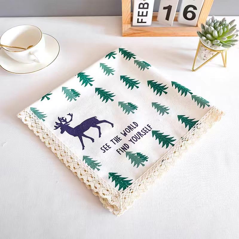 Nappe infroissable grand format pour dissimuler les imperfections d'une table usée