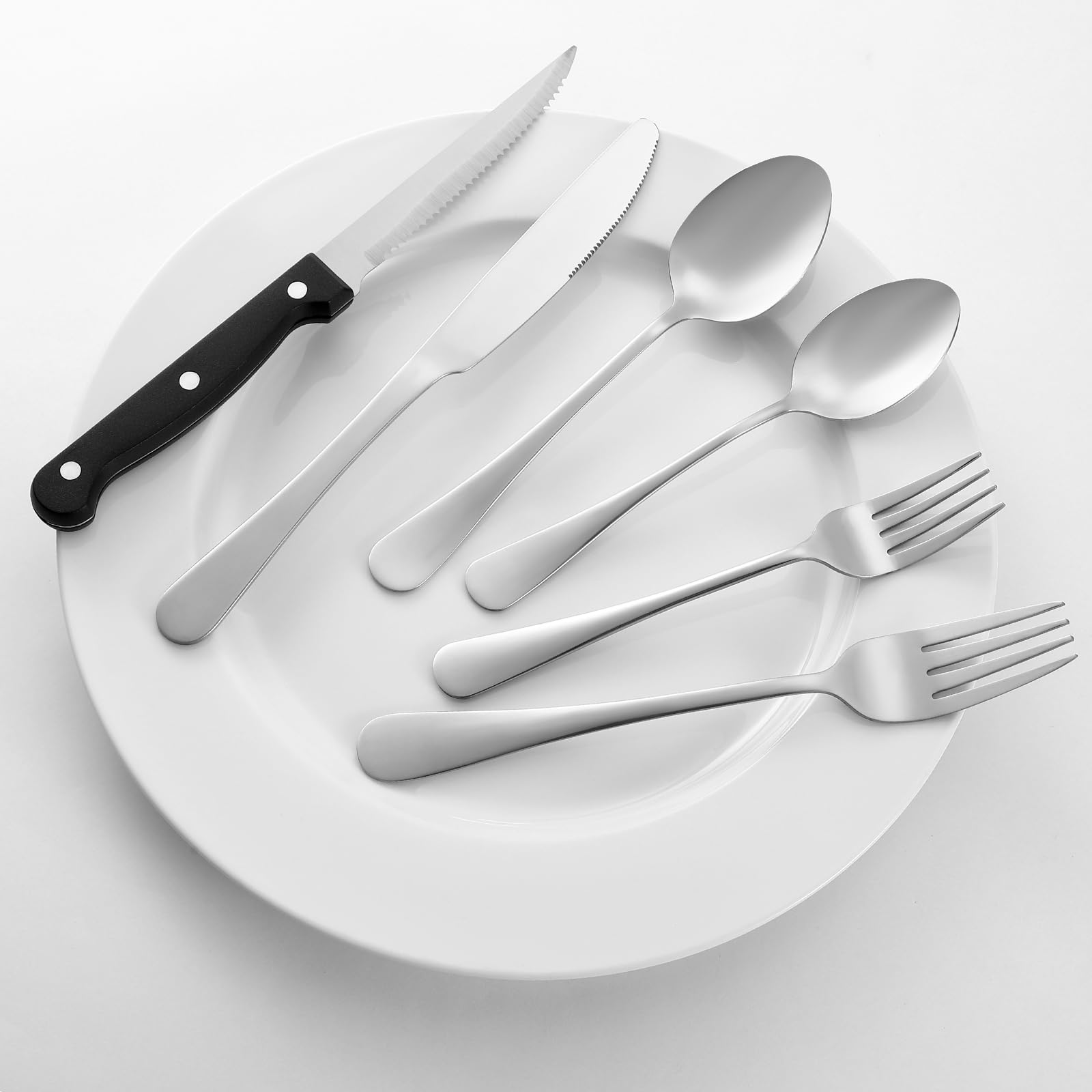 8 Pcs Dinner Forks Set, Food Grade Stainless Steel Forks Silverware, Metal Fork, Flatware Fork for Home, Kitchen or Restaurant, Mirror Polished, Dishwasher Safe, 7.3 Inches — Amazon image 7