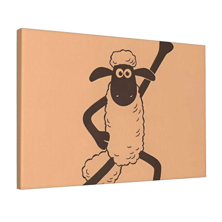 Amazon.co.jp: ひつじのショーン アートパネル 飾り絵 ポスター