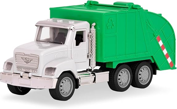 Driven by Battat Micro Camion de Recyclage Urbain avec Pièces Mobiles et Sons