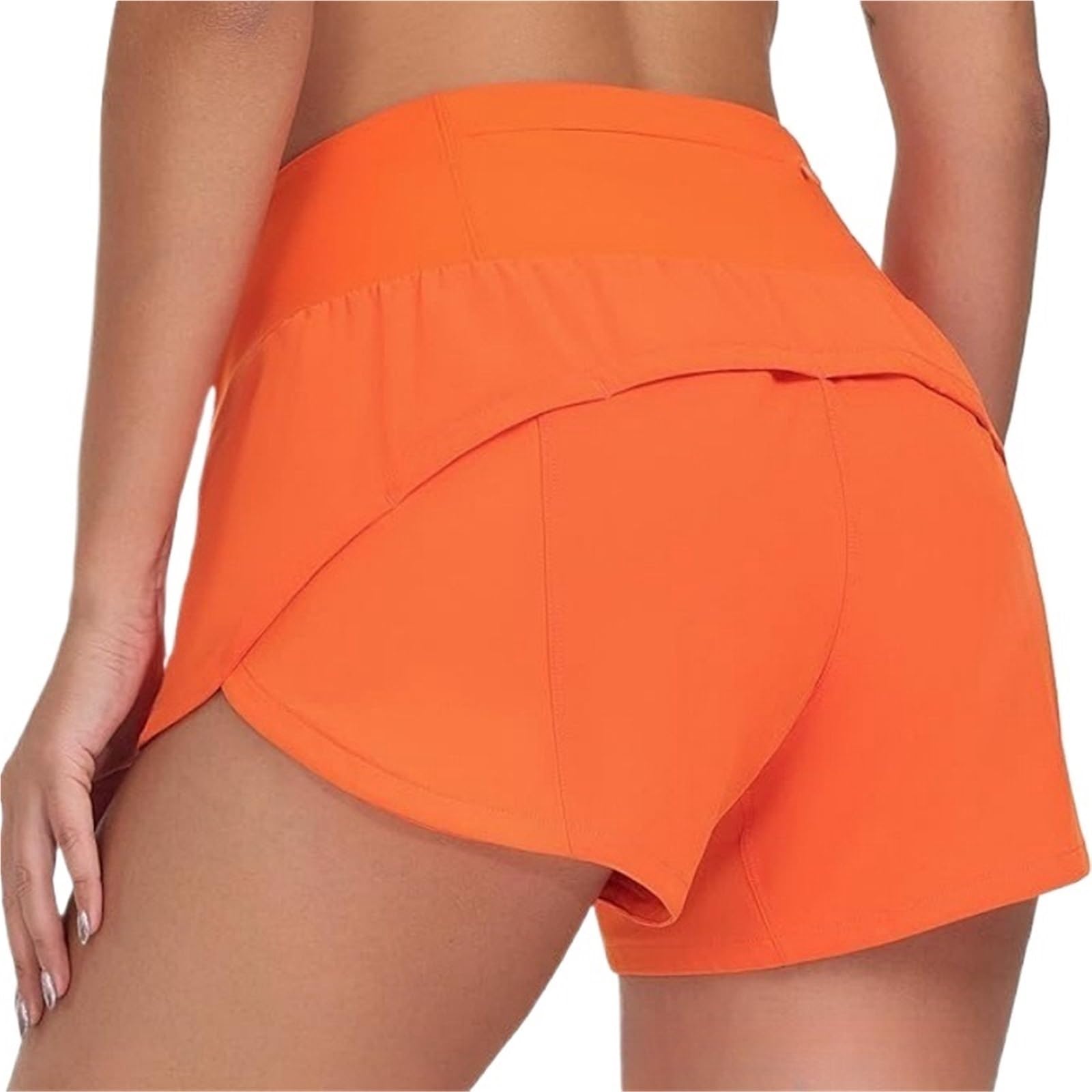 Short de Yoga Short de Fitness Push-up Taille Haute for Femme, vêtements Sport, Gym, Yoga, avec Poches, for Cyclisme, Course à Pied, entraînement pour Le Sport