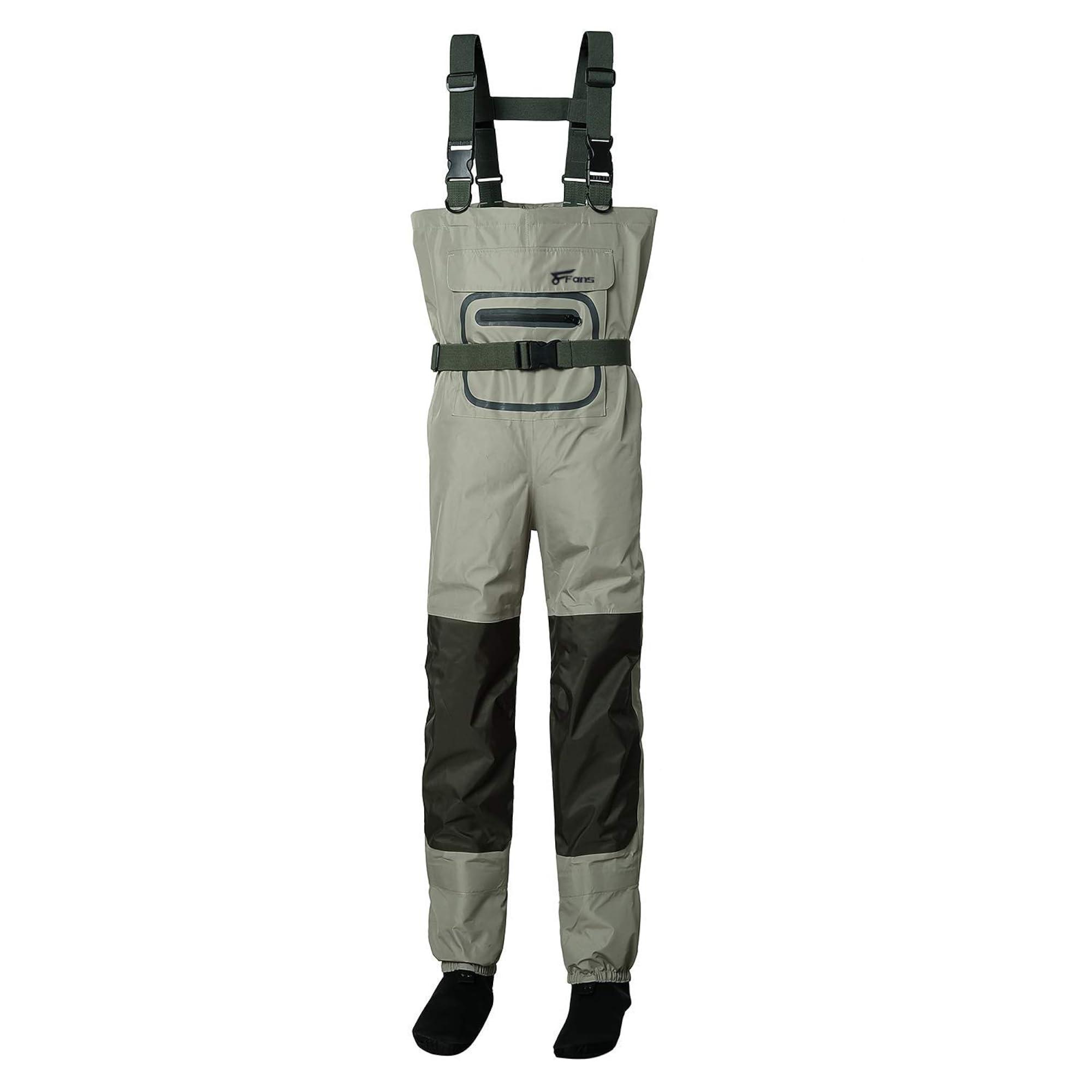 Men’s Fishing Chest Waders, Waterproof Insulated